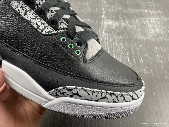 Kick Theory Jordan Glow Green Air 3 CT8532-031 0507